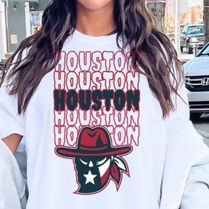 Houston Football Team Football T-shirt, Every Day Oversized Shirt